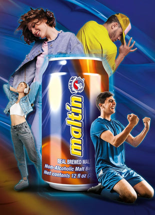 Maltin Polar Non-Alcoholic Malt Beverage – Natural Cane Sugar Drink (24-Pack)