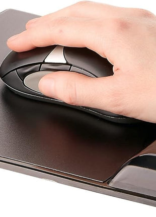 Fellowes® MICROBAN® Gel Mouse Pad Wrist Support - Black (9182301)