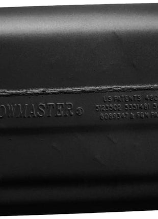 Flowmaster 942540 40 Delta Flow Muffler - 2.50 Center In and 2.50 Center Out - Aggressive Sound