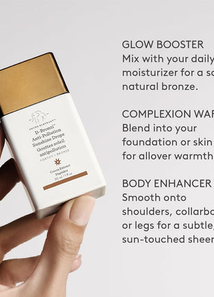 Drunk Elephant D-Bronzi Sunshine Drops - Bronzing Color Serum Drops - Clean Clinical Skincare - Cruelty-Free - Dermatologist-Tested - Free of Essential Oils, Silicones, and Fragrance