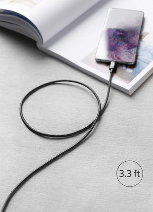 Anker USB C to USB C Cable, Type-C 60W Fast Charging Cable (3FT, 2Pack) for iPhone 16 Series, iPad mini 6 and More (Black)