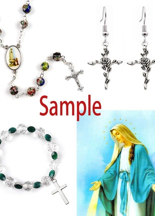 100pcs 13x27mm Silver Small Cross Charms Pendants Beads for Jewelry Making Crafting Findings Accessory for DIY Necklace Bracelet (7916)