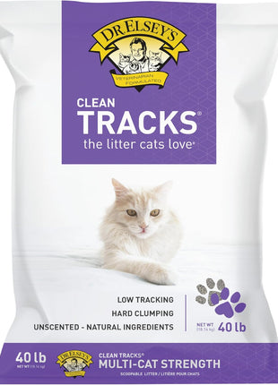 Dr. Elsey's® Clean Tracks Clumping Clay Cat Litter 40 lb. Bag