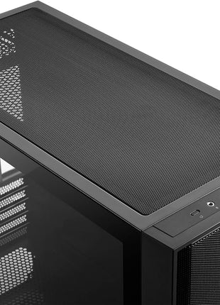 ASUS A21 Black Micro ATX PC Case Supports BTF Hidden Connector Technology, Graphics Cards up to 380mm, 360mm Coolers, & ATX PSUs, Includes Porous Front-Panel mesh, 2 Year Warranty