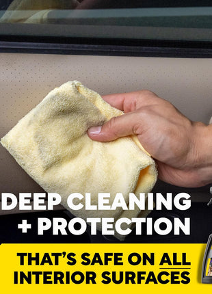 Meguiar's G16216 Ultimate Interior Detailer, Protects Interior Surfaces from Dirt and Grime, Leaves Your Surfaces Protected from UV Rays and Giving It a Lasting Finish, 15.2 Oz Spray Bottle