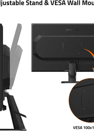 GIGABYTE GS27Q Advanced - 27 inch IPS Gaming Monitor - QHD 2560x1440-180Hz - 1ms MPRT - AMD FreeSync - HDMI, DP - Black (GS27Q A US)