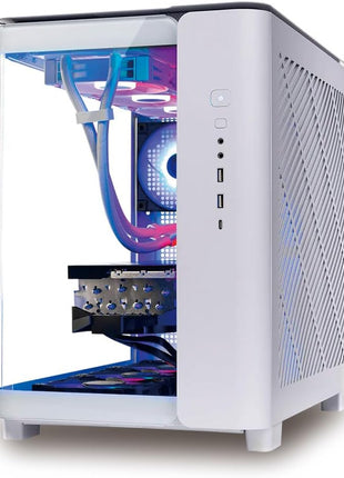 Skytech Gaming King 95 Gaming PC, AMD Ryzen 7 7800X3D 4.2GHz, NVIDIA RTX 5070 Ti 16GB VRAM, 1TB Gen4 NVMe SSD, 32GB DDR5 RAM 6000, 850W Gold ATX 3 PSU, 360 ARGB AIO, WI-FI 5, Windows 11, Desktop