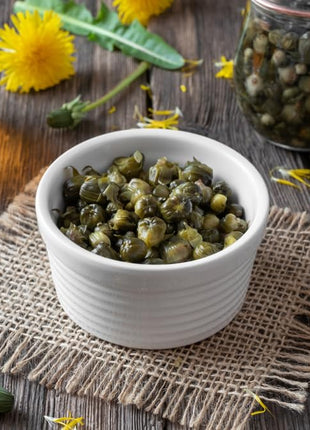 Sanniti Spanish Non Pareil Capers in Vinegar and Salt Brine - 33.5 oz