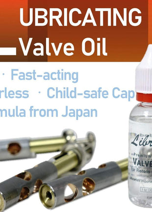 Libretto Trumpet (Cornet) All-Inclusive Care Kit w/Instructions: Valve Oil+Slide Grease+Cleaning Cloth+Mouthpiece/Valve/Bore Brushes, Giftable Handy Case, Time to Clean & Extend Life of Your Trumpet!