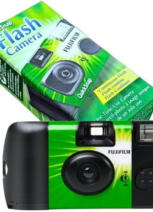 Fujifilm QuickSnap Flash 400 One Time Use 35mm Camera with, 27 Exposures, 4-Pack