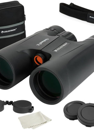 Celestron Outland X 8x42 Binoculars for Birding & Nature Viewing | Built for the Outdoors, Rugged Rubber-Armored Body, Waterproof, BaK-4 Prisms, Multi-Coated Optics, Bright, Clear Views