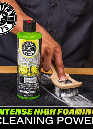 Chemical Guys Foaming Citrus Fabric Clean Carpet & Upholstery Cleaner (Car Carpets, Seats & Floor Mats), Safe for Cars, Home, Office, & More, Extra Large Size 32 fl oz, Citrus Scent - CWS20332