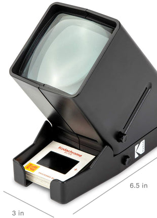Kodak 35mm Slide & Film Viewer, LED Lighted, 3X Magnification, Handheld | Relive family memories & vacation photos instantly - no computer, software, or downloads needed; AC adapter sold separately.