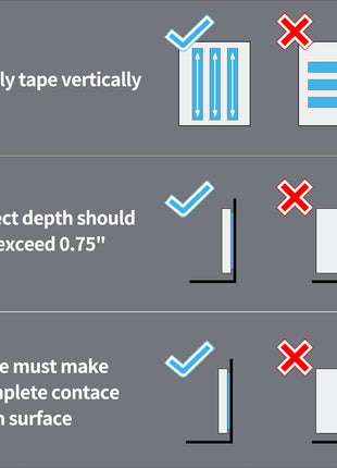 Art3d Double-Sided Mounting Tape (10FT), Multipurpose Removable Adhesive Foam Tape, Transparent, Household