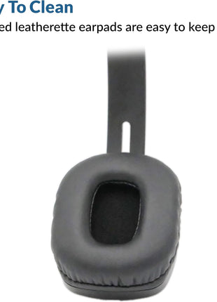 Cyber Acoustics USB-C Stereo Headset (AC-6014), in-Line Volume and Mute Controls for PCs, Chromebooks, and USB-C Devices, Ideal for K-12 Classrooms or Home, Made with 60 Percent Recycled Plastic