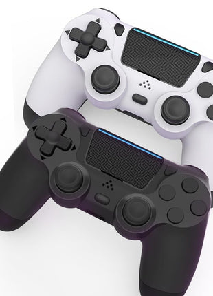 MOVONE Wireless Controller Dual Vibration Game Joystick Controller for Ps4 Controller/Slim/Pro,Compatible with PS4 Console (black)