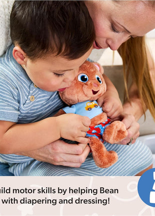 Ms. Rachel Potty Time with Bean, Interactive Plush Animal & Toilet | Plush Bear With Potty Accessories, Makes Training Fun & Easy, Toddler Toys For Girls And Boys Ages 18 Months To 3+