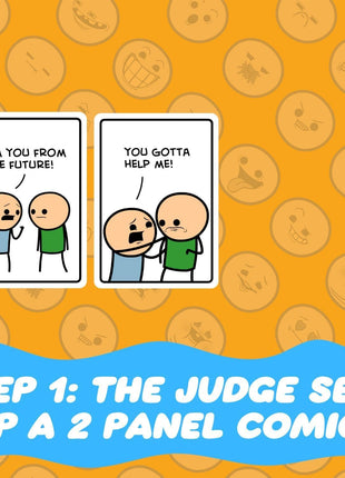 Joking Hazard by Cyanide & Happiness - 360+ Funny & Inappropriate Comic Cards, Hilarious Party Games | Includes Add-Your-Own-Words Cards