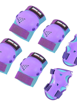 Kids/Youth Knee Pads Elbow Pads Wrist Guards 3 in1Protective Set, for 3-15 Years Child Roller Skates, Cycling, Inline Skating, Skateboard, BMX Bike, Balance Bike, Scooter Riding Sports