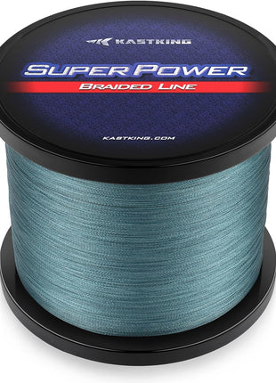 KastKing SuperPower Braided Fishing Line - Abrasion Resistant Braided Lines – Incredible Superline – Zero Stretch – Smaller Diameter – A Must-Have!