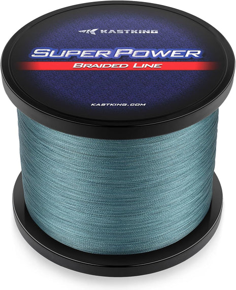 KastKing SuperPower Braided Fishing Line - Abrasion Resistant Braided Lines – Incredible Superline – Zero Stretch – Smaller Diameter – A Must-Have!