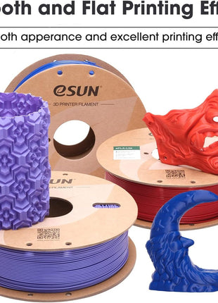 eSUN PLA Filament 1.75mm, High Toughness 3D Printer Filament Upgraded PLA Filament, Dimensional Accuracy  0.03mm, 1KG Cardboard Spool (2.2 LBS) 3D Printing Filament for 3D Printers, Yellow