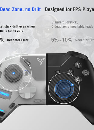 FLYDIGI APEX 4 Wireless PC Controller Forceflex Joystick Forceadapt Trigger 1000Hz Report Rate Full-Color LCD Display 1500mAh Battery Stereo Vibration PC/Switch/Switch2/TV/Android/Laptop