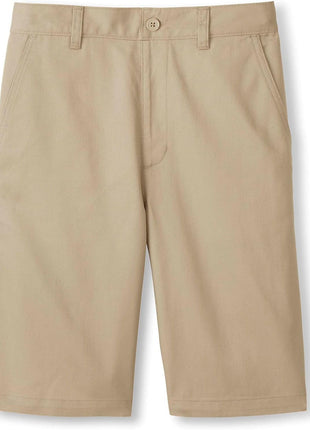 French Toast Boys' Pull-On Twill Chino Shorts, Navy, 10