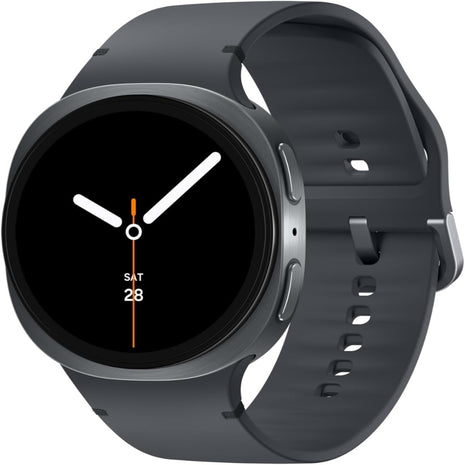 Samsung Galaxy Watch 8 | 44mm | AI Smartwatch w/ 1.47inch AMOLED, Wear OS 6, Wi-Fi, Bluetooth, Heart Rate, GPS Fitness Tracker | IP68, MIL-STD-810H | International Model L330 | w/Fast Charger, Graphite