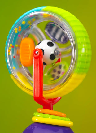 Sassy Wonder Wheel Spinning High Chair Tray Toy, Age 6+ Months