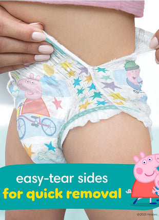 Pampers Easy Ups Training Underwear Peppa Pig Size 5 3T-4T, 124 Count (Packaging May Vary)