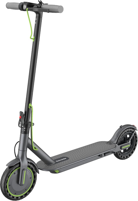 Roinside Electric Scooter - 350W/500W Motor, 8.5"/10''Solid Tires, Up to 19/22MPH& 16/21/23Miles Long-Range Portable Commuting Scooter for Adults with Double Braking System, App