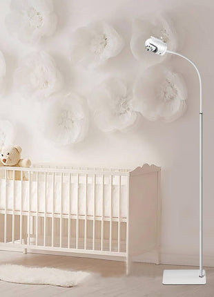Flexible Adjustable Height Floor Stand Mount for Infant Optics DXR-8 Pro and Hellobaby HB6560/HB6550 HB65/HB66/HB248 and Also Compatible with The Nanit Pro Smart Baby Monitor & Flex Stand