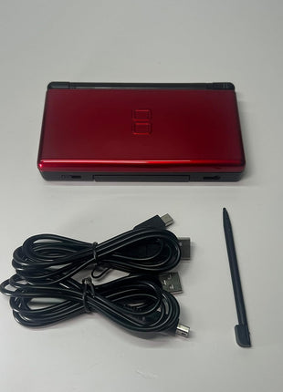 Nintendo DS Lite - Crimson Red & Black (Renewed)