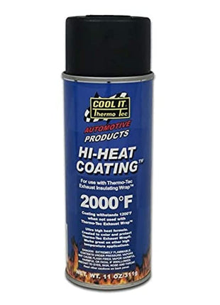 Thermo Tec 12001 Black High Heat Coating 12 oz