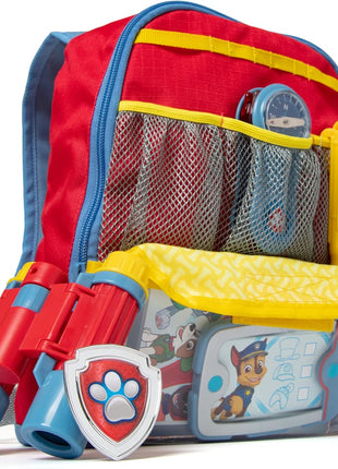 Melissa & Doug PAW Patrol Pup Pack Backpack, Adventure-Ready PAW Patrol Toys for Kids with Whistle, Binoculars, & Mission Cards, Preschool Toys for Girls & Boys Ages 3+