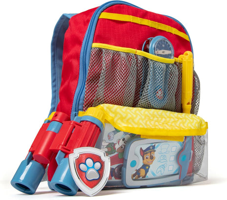Melissa & Doug PAW Patrol Pup Pack Backpack, Adventure-Ready PAW Patrol Toys for Kids with Whistle, Binoculars, & Mission Cards, Preschool Toys for Girls & Boys Ages 3+