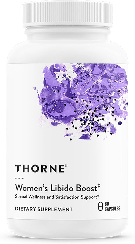 THORNE Women's Libido Boost, Fenugreek, Damiana & Shatavari, 60 Capsules