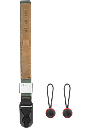 Peak Design Cuff Camera Wrist Strap, Compatible with DSLR, Compact and Point-and-Shoot Cameras, Low Profile, Quick Release