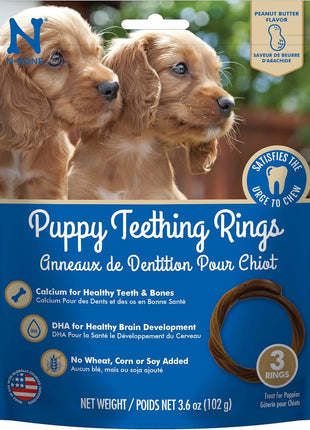 N-Bone Puppy Teething Ring Chicken Flavor (1 Pack Of 6 Rings) (113048)