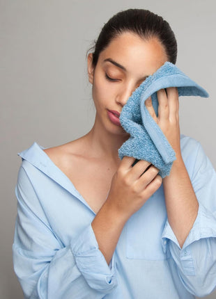 Infinitee Xclusives 100% Cotton Luxury Wash Cloths for Showering - 12 Pack | Washcloths [13x13] - Soft and Absorbent Face Towels for Bathroom Wash Clothes - Gym, Spa & Hotel Use
