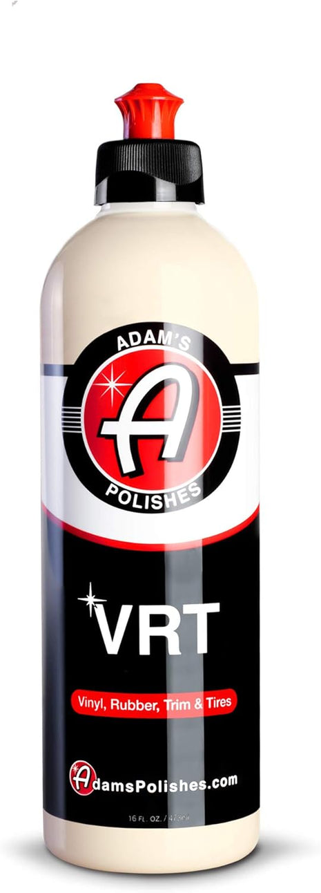 Adam's Polishes VRT Combo - Vinyl, Rubber and Plastic Non-Greasy Long Lasting Super Shine Dressing for Tires, Trim and More, Safe for Cars, Trucks, SUVs, RVs & More