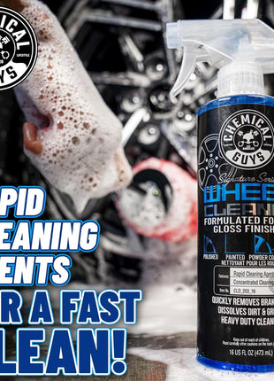 Chemical Guys CLD_203_1602 Signature Series Wheel Cleaner, Formated For All Gloss Finishes, Safe for Cars, Trucks, SUVs, Motorcycles, RVs & More 16 fl oz (2 Pack)