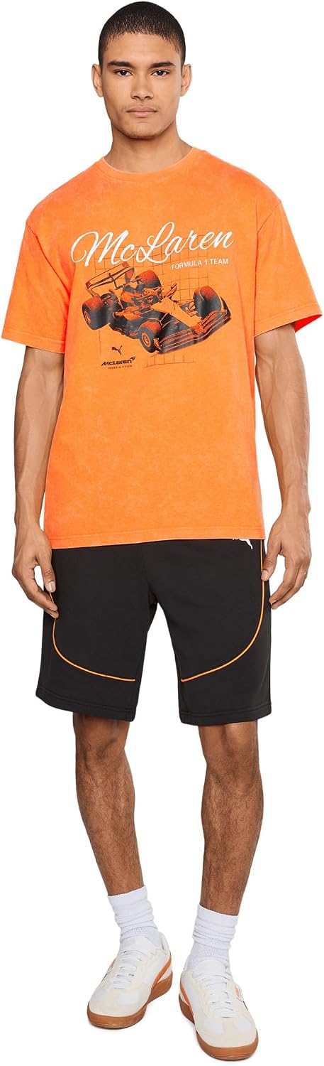 PUMA Men's McLaren Racing Graphic T-Shirt, Papaya SS26, XX-Largearge Mclaren Tee2