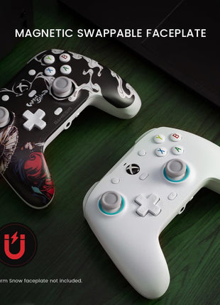 GameSir G7 SE Wired Controller for Xbox Series X|S, Xbox One & Windows 10/11, Plug and Play Gaming Gamepad with Hall Effect Joysticks/Hall Trigger, 3.5mm Audio Jack (White)