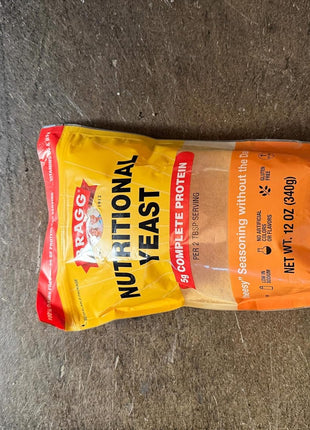 Bragg Premium Nutritional Yeast Seasoning - Vegan, Gluten Free – Good Source of Protein & Vitamins – Nutritious Savory Parmesan Cheese Substitute (Original, 12 Ounce (Pack of 1))