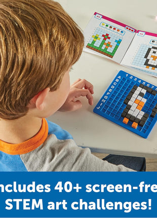 Learning Resources STEM Explorers Pixel Art Challenge