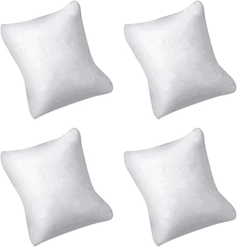 4pc-Velvet Small Bracelet/Watch Pillow Jewelry Displays (White)