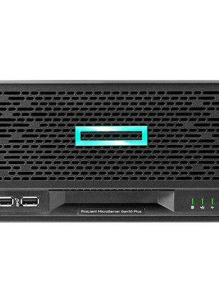 Hewlett Packard Enterprise HPE ProLiant MicroServer Gen10 Plus v2 Ultra Micro Tower Server for Small Business, Xeon E-2314 2.8GHz, 32GB Memory, 4TB SSD Storage, RAID, iLo