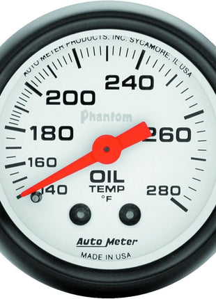 AUTO METER 5741 Phantom Mechanical Oil Temperature Gauge